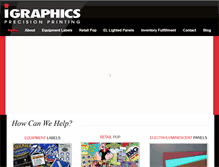 Tablet Screenshot of igraphicspp.com